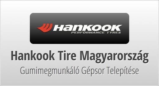 Hankook Tire Hungary logo in Dunaújváros