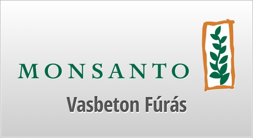 Betonfúrás a Monsanto üzemben Nagyigmándon
