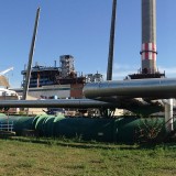 Job to change the steam pipe in the Százhalombatta power plant